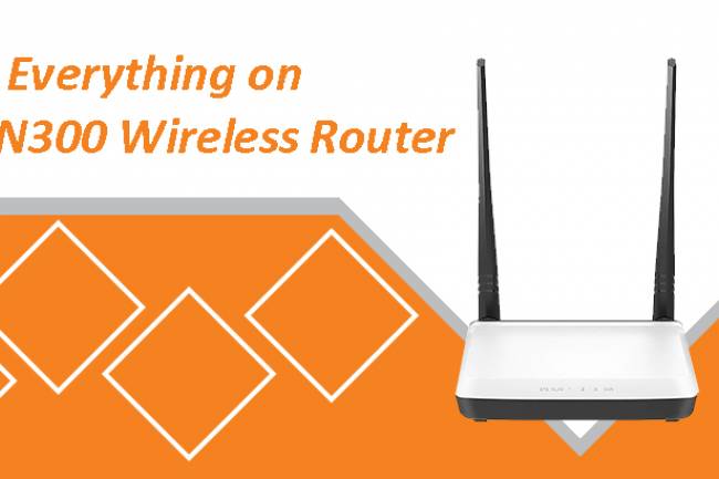 Everything on Tenda N300 Wireless Router