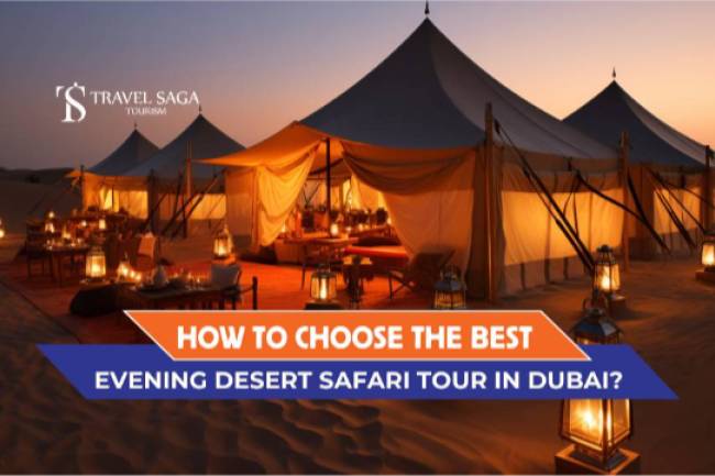 How to Choose the Best Evening Desert Safari Tour in Dubai?