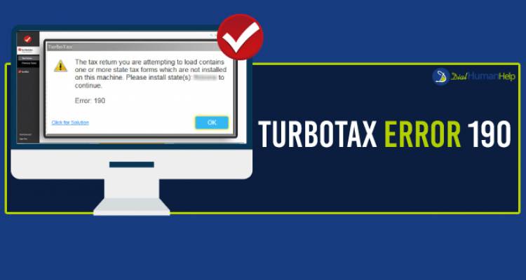 How to Resolve One of the Common Errors in TurboTax?